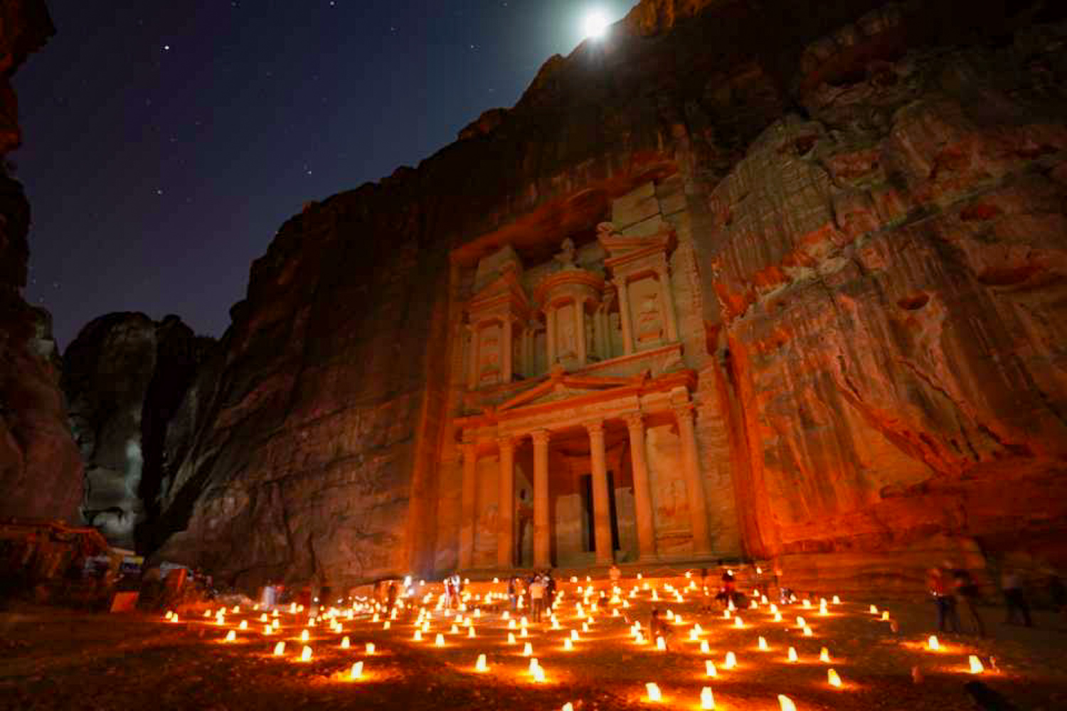 Petra, capital city of the Nabataean Kingdom, believed to be 4th Century BC