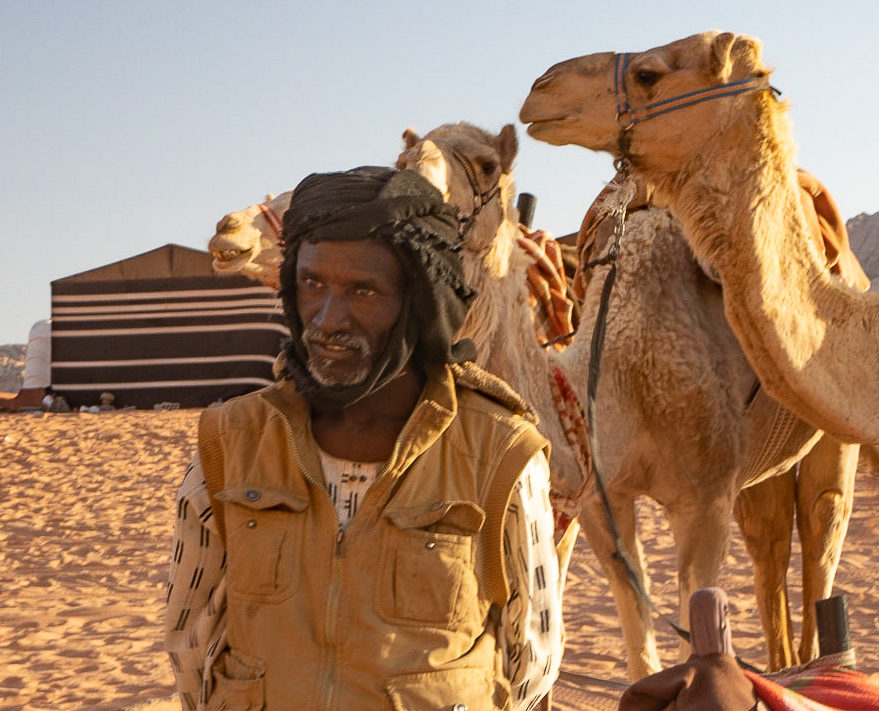 Shepard at Wadi Rum, Jordan