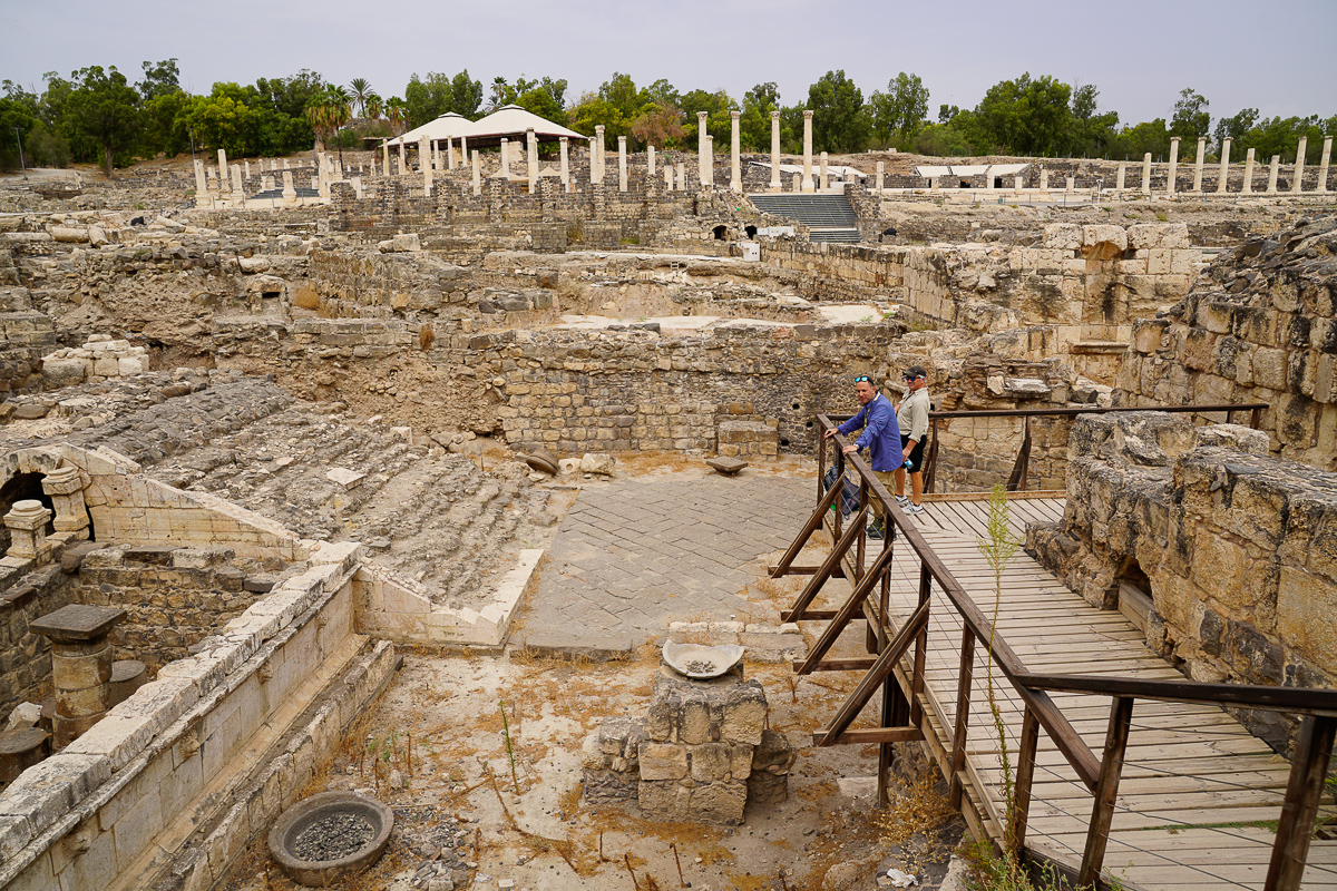 Archaeological sties in Israel